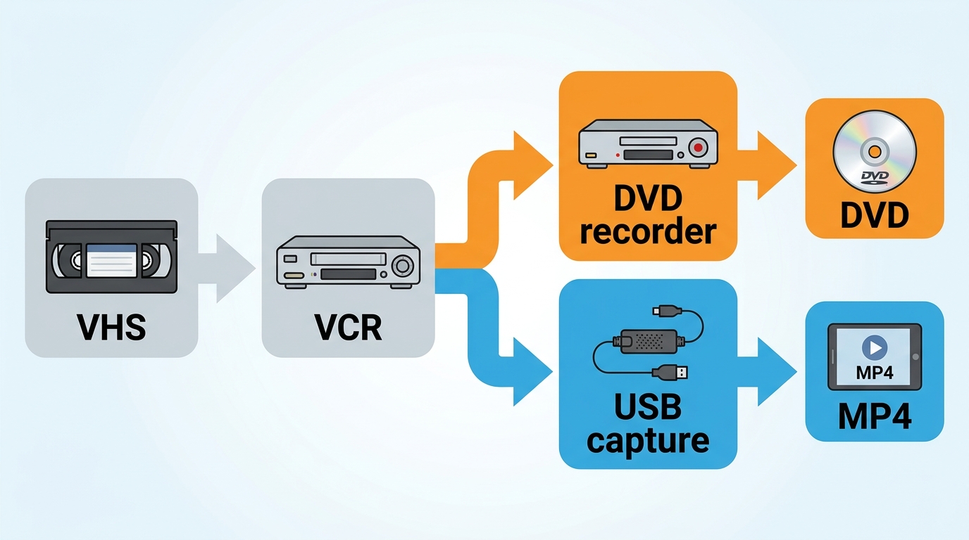 Before You Convert VCR Tapes to DVD