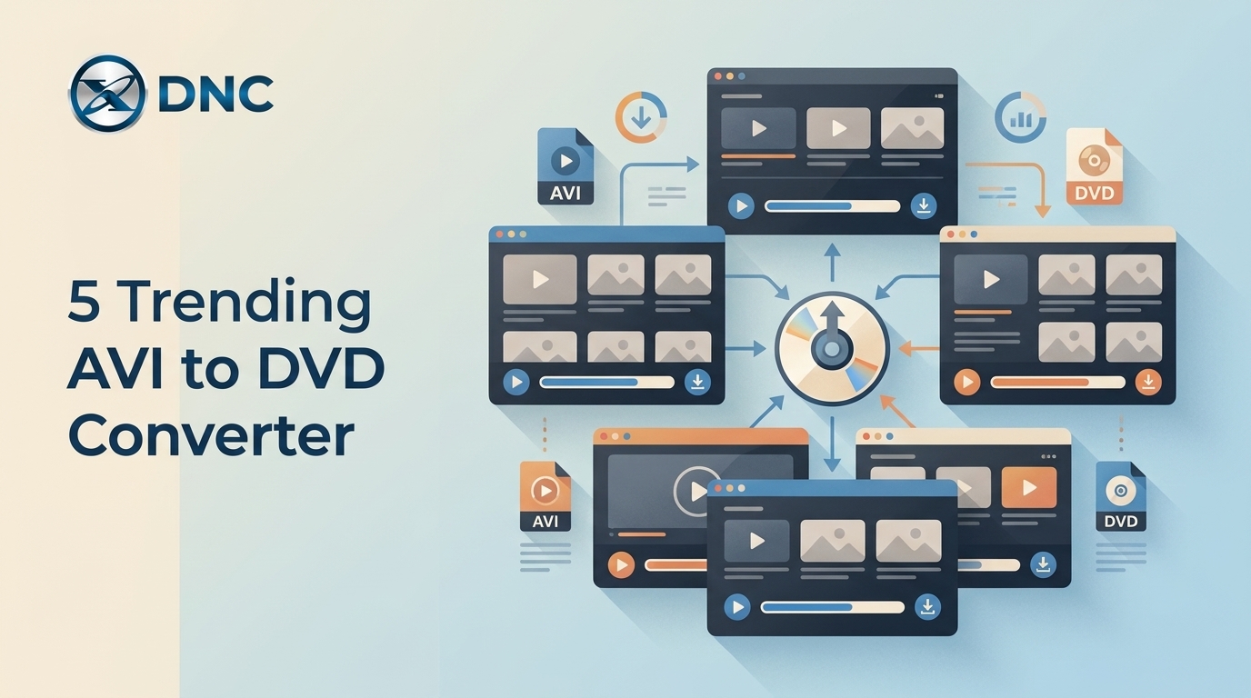 5 Tested AVI to DVD Converter: Best Use & Step Guide [2026]