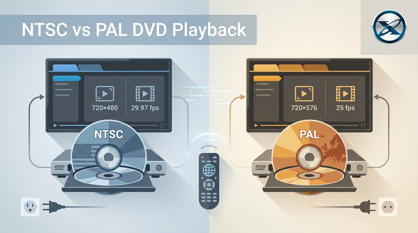 NTSC vs PAL DVD: Resolution, Frame Rate & Compatibility