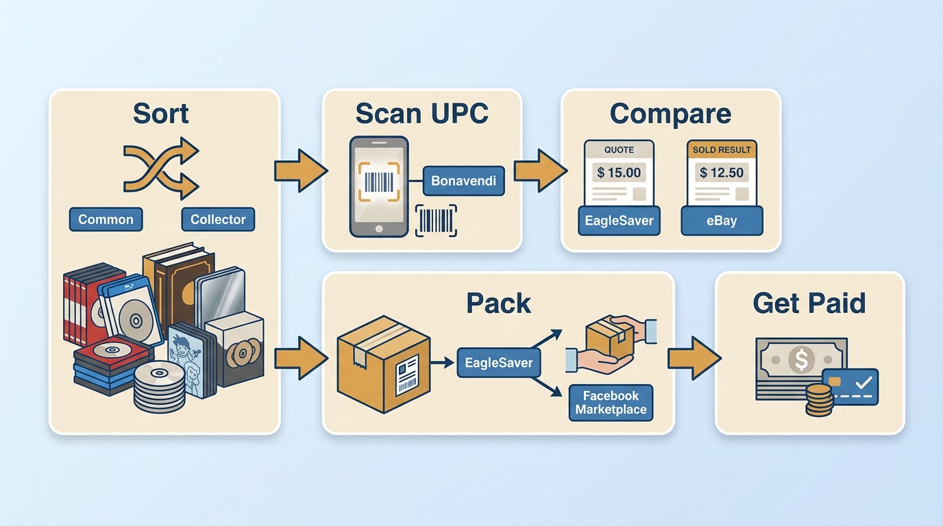 Sort and Value Your DVDs Before Choosing a Platform